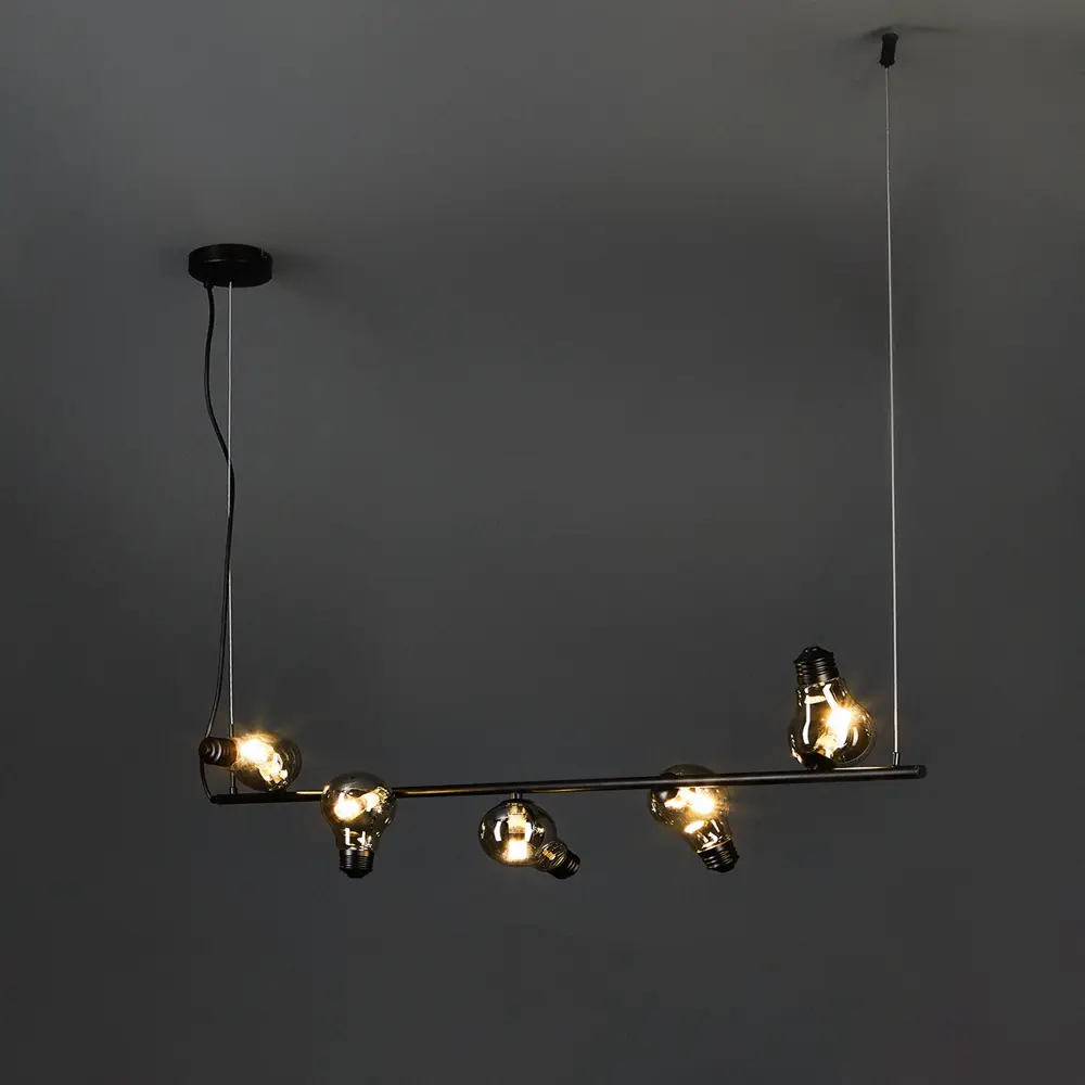 Люстра подвесная Evidence Freya 5-рожковая, черная 89389960 STLM-1563858 - Вид №1