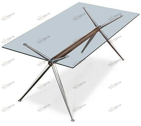 Midj Прямоугольный обеденный стол из стекла sun-id-1439352