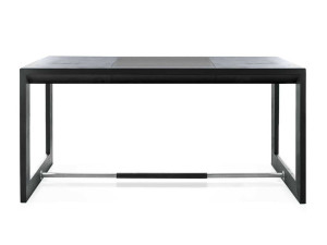 Прямоугольный стол из массива дерева с ящиками