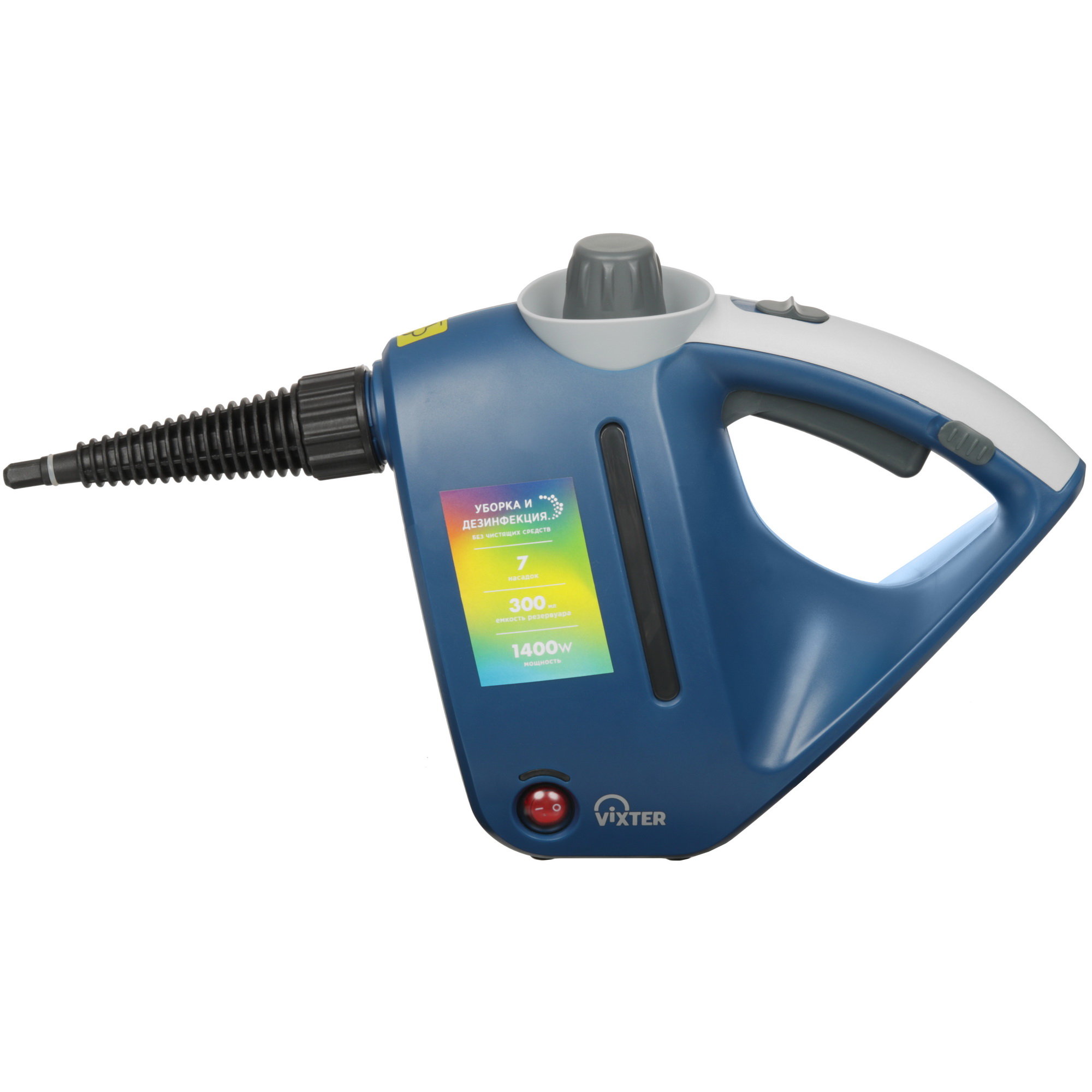 9082097 Пароочиститель Vixter SCH-1431 синий STDN-0121219 - Вид №2