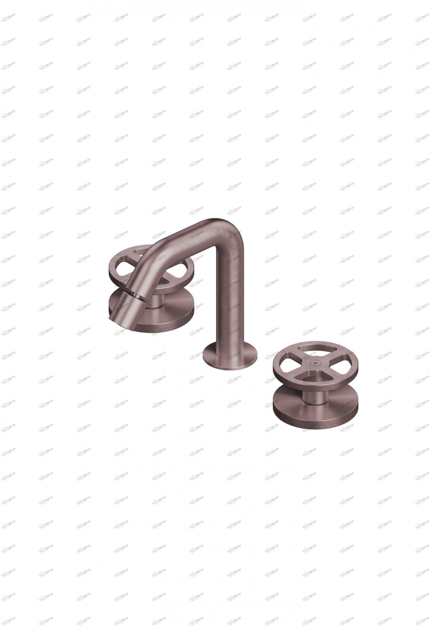 Valvola02. 20 37V. Смеситель для биде Quadrodesign