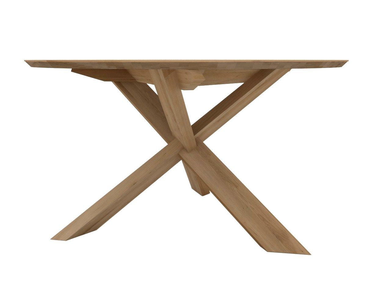 Круглый обеденный стол из массива дерева Ethnicraft Circle ARCH-00092692 - Вид №1