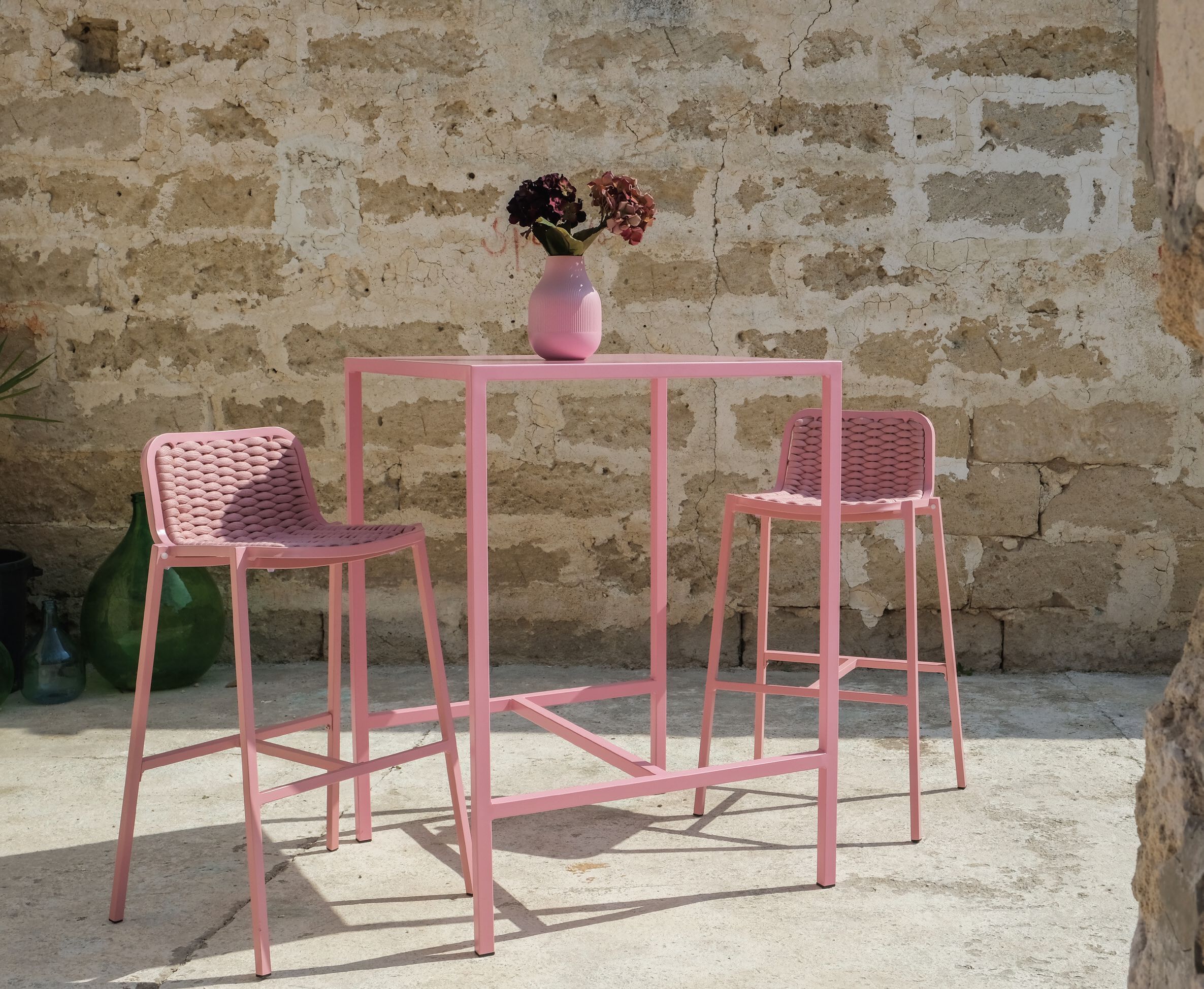 Высокий садовый стул DRIGANI Nida ARCH-00086616 - Вид №1