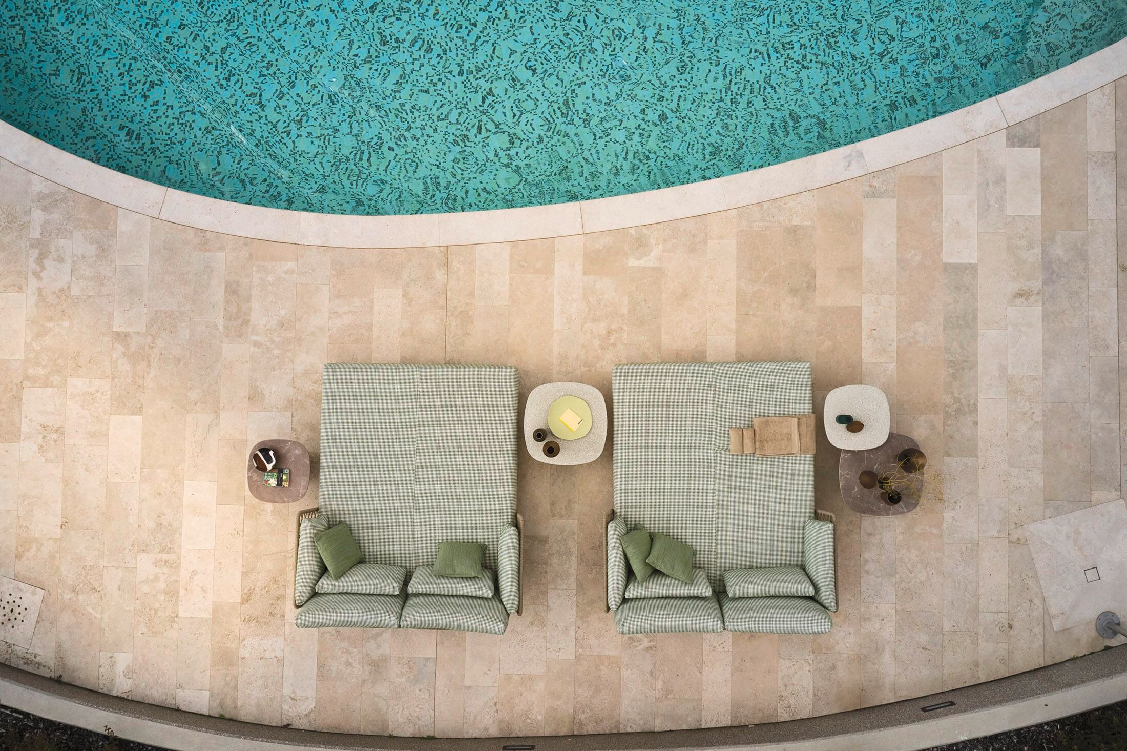 Плетеная кровать из полиэстера с подлокотниками Roberti Armàn ARCH-00022985 - Вид №2