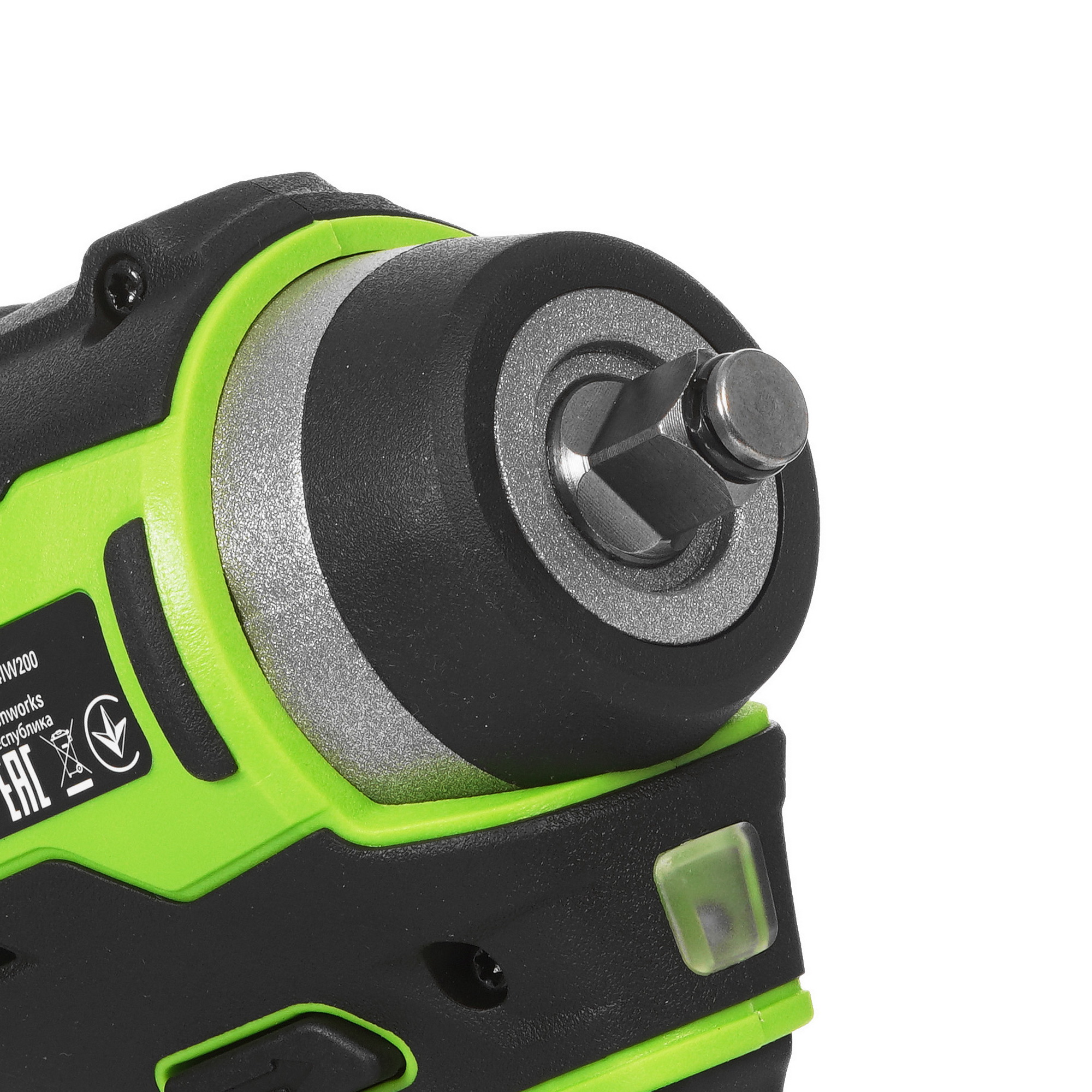 Гайковерт GreenWorks G24IW200 24V  , Без ЗУ, Без АКБ 9089796 STDN-0066700 - Вид №3