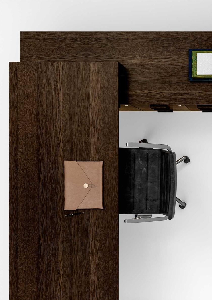 Bralco Письменный стол из дуба со встроенной полкой Take off sun-id-1374721 - Вид №2