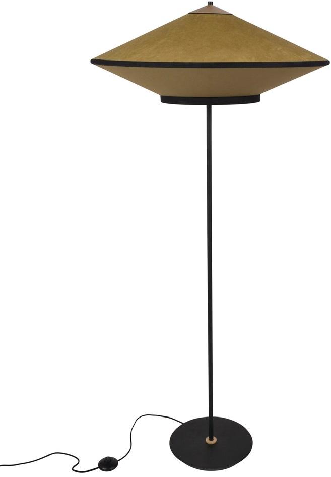 Forestier Торшер с бархатным и льняным абажуром Cymbal sun-id-1408007 - Вид №4