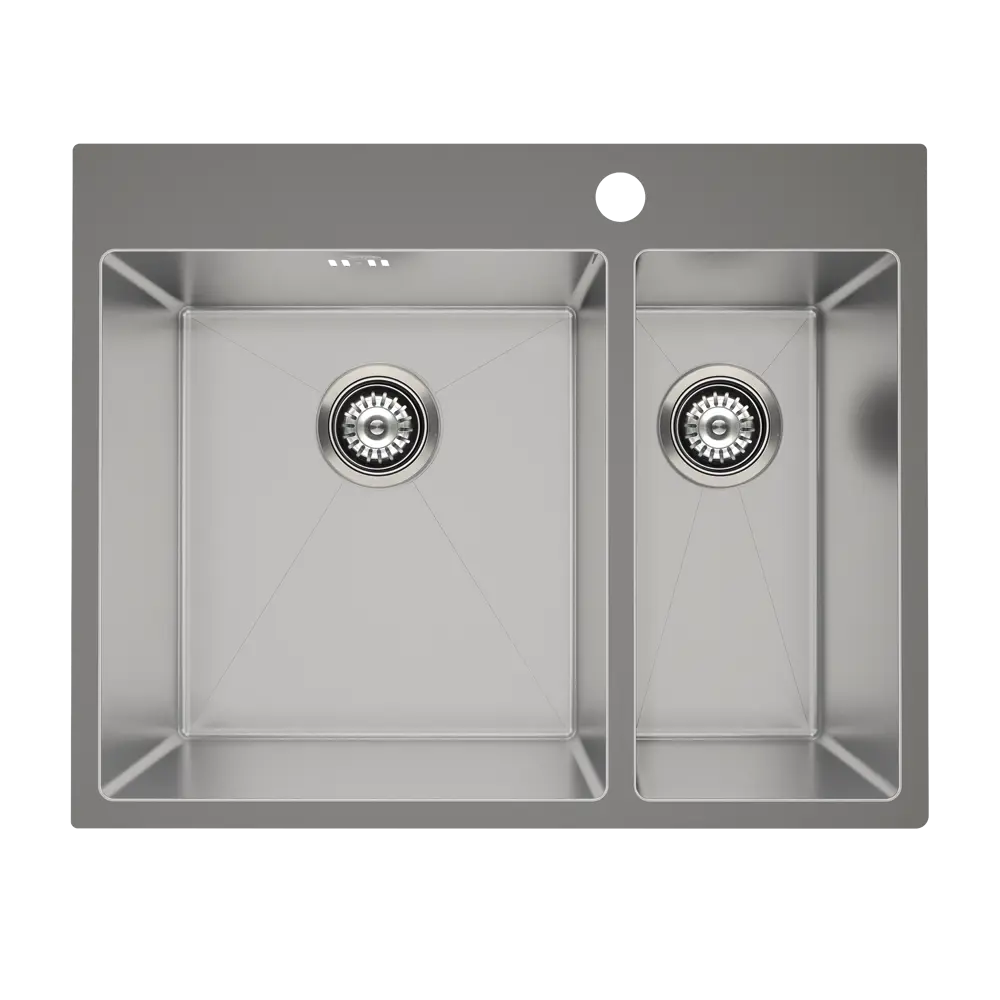 МОЙКА КУХ 2Ч 60X48Г20 САТ МЕТ KONSENSA STLM-2045346