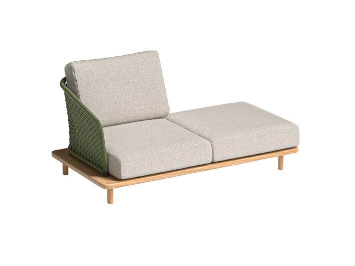 Садовый диван из тикового дерева VINEKO Abrazo ARCH-00124683