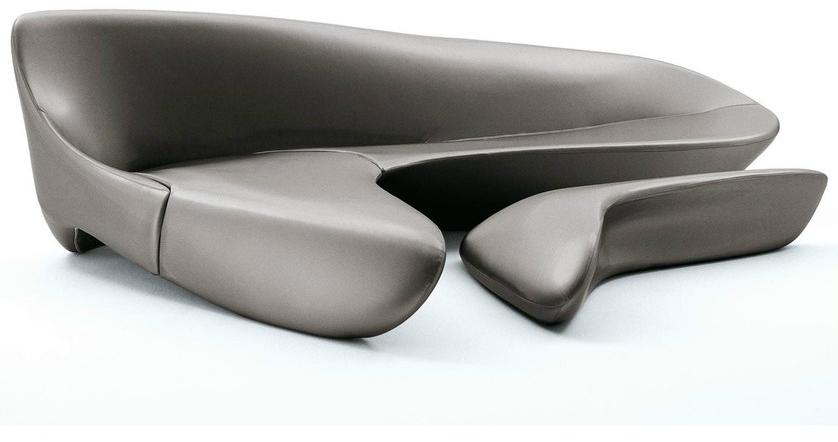 B&B Italia Изогнутый диван с подставкой для ног Moon system sun-id-1391334 - Вид №5