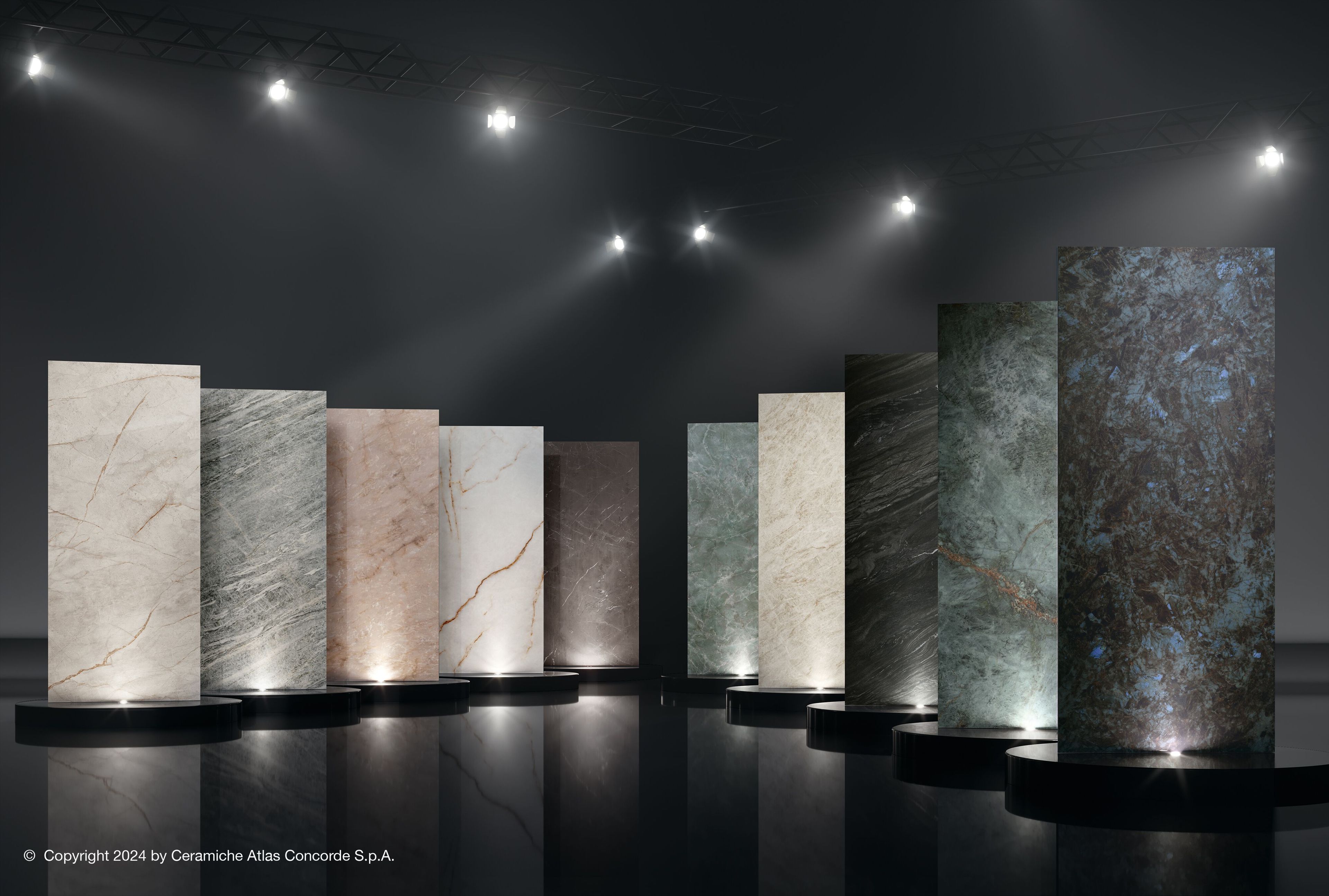 Пол / керамогранит с мраморным эффектом Atlas Concorde Marvel Diva ARCH-00083250 - Вид №7