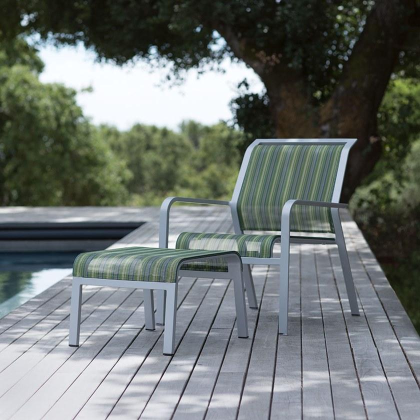 JANUS et Cie Прямоугольная подставка для ног из алюминия Zephyr sun-id-1491230 - Вид №5