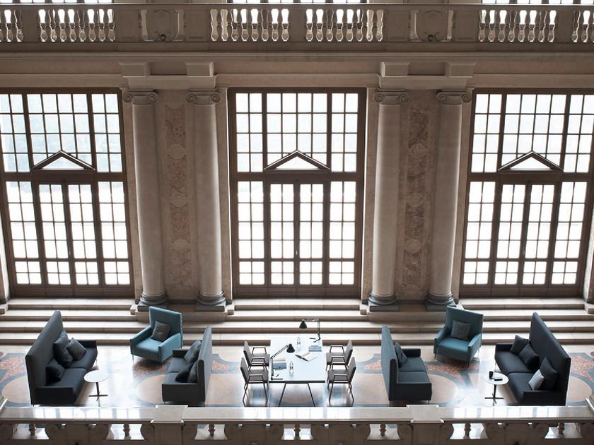 Tacchini Диван из ткани с высокой спинкой Highlife sun-id-1360792 - Вид №8