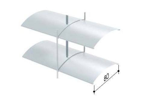 Экструдированный алюминиевый раздвижной поворотный шпиндель HELLA ARB 80 ARCH-00060603 - Вид №2