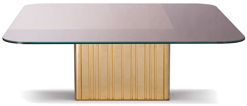 Paolo Castelli Низкий стол из металла и стекла Nettuno sun-id-1501515 - Вид №2