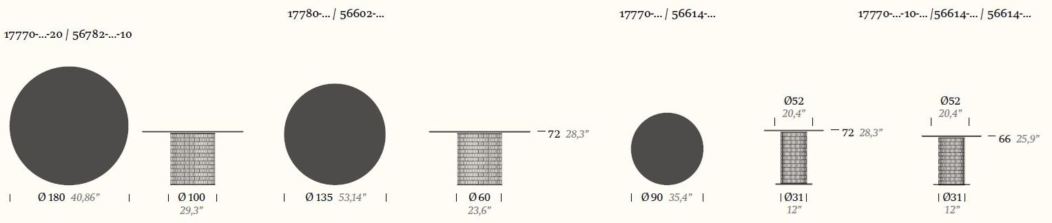 Kettal Алюминиевый обеденный садовый стол Mesh #17770000 - Вид №4
