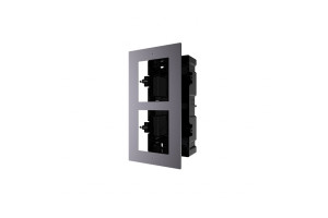 17460096 Монтажная рамка DS-KD-ACF2/Plastic на 2 модуля, врезная, с пластиковым монтажным основанием18770 Hikvision