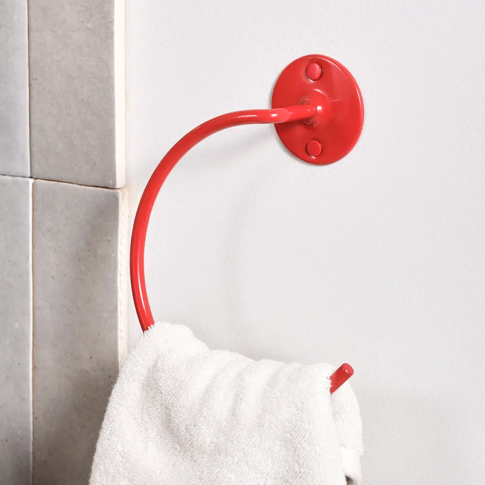 Держатель для полотенец Moroshka Trud кольцо цвет красный STLM-2143194 - Вид №11