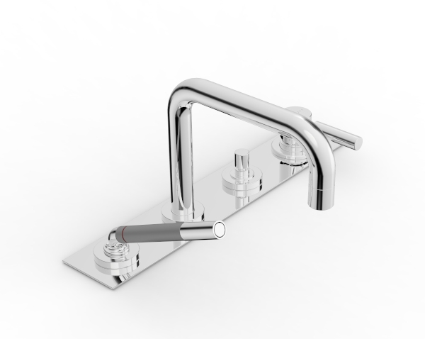 4703 EVY-120 Смеситель для ванны Zazzeri 4703EVY120 - Вид №1