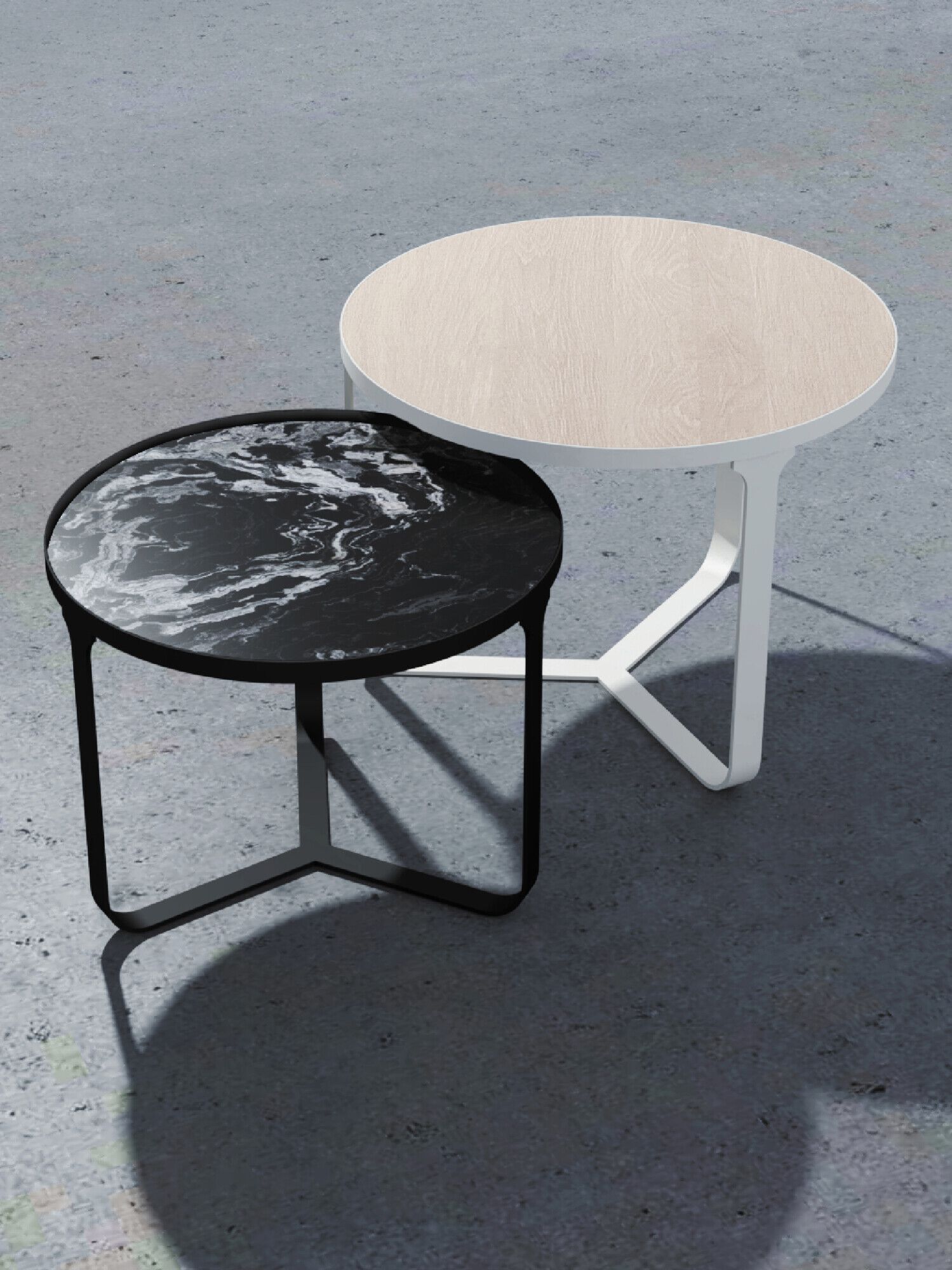 Низкий круглый журнальный столик Devina Nais AXYS ARCH-00045655 - Вид №2