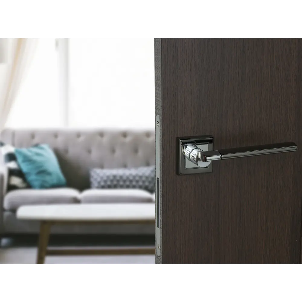 Ручка дверная OSCAR BN/CP PALLADIUM STLM-2168407 - Вид №4