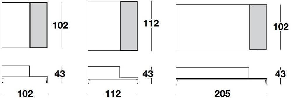 Frigerio Salotti Пуф / журнальный столик Taylor sun-id-1459834 - Вид №5