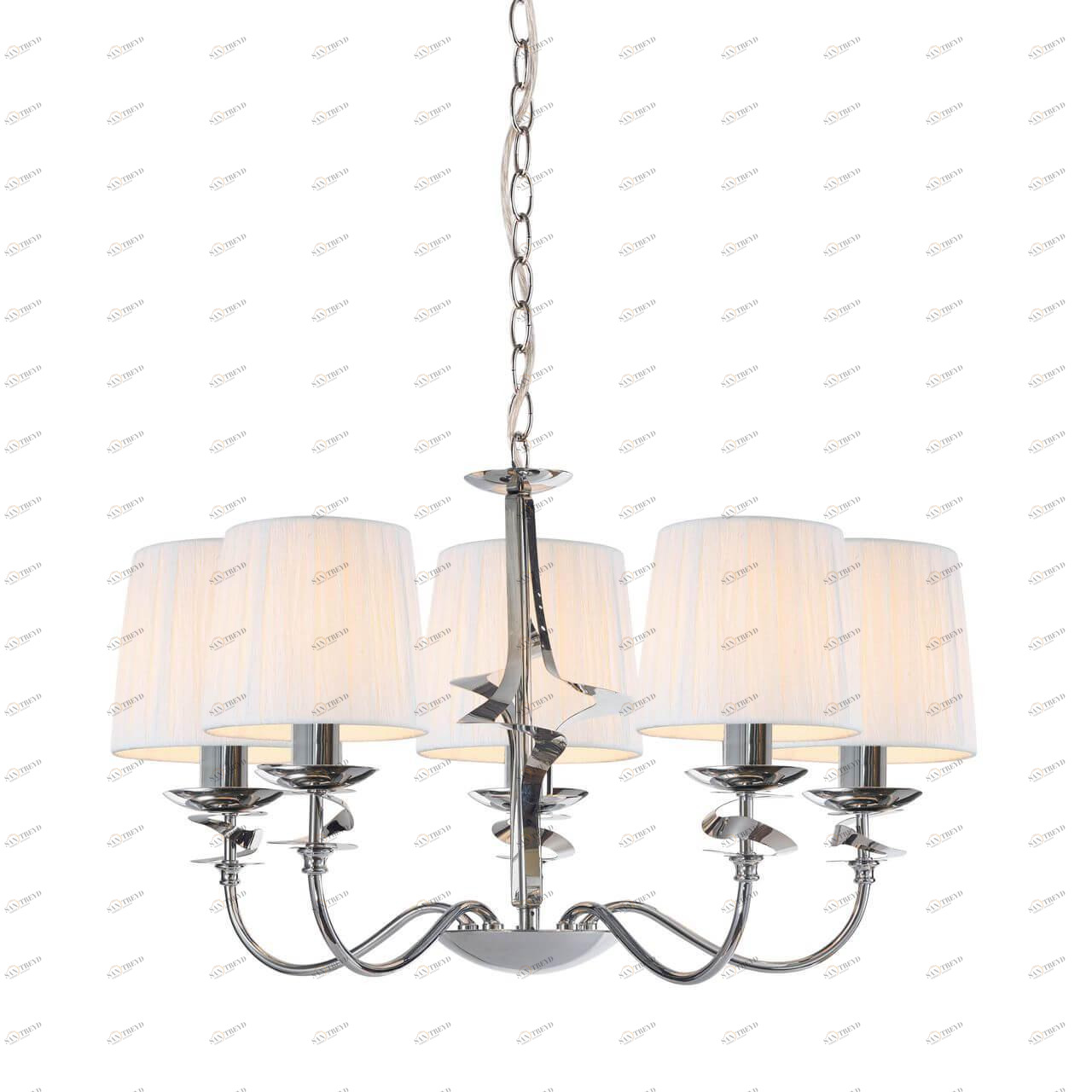 Подвесная люстра Omnilux Calia OML-62403-05 OMNILUX CALIA 187616 Белый 