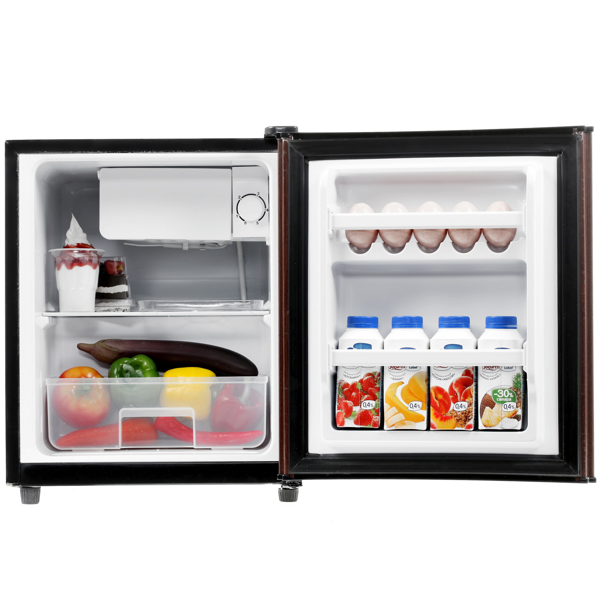 8166379 Холодильник компактный   Olto RF-050 коричневый STDN-0001762 - Вид №5