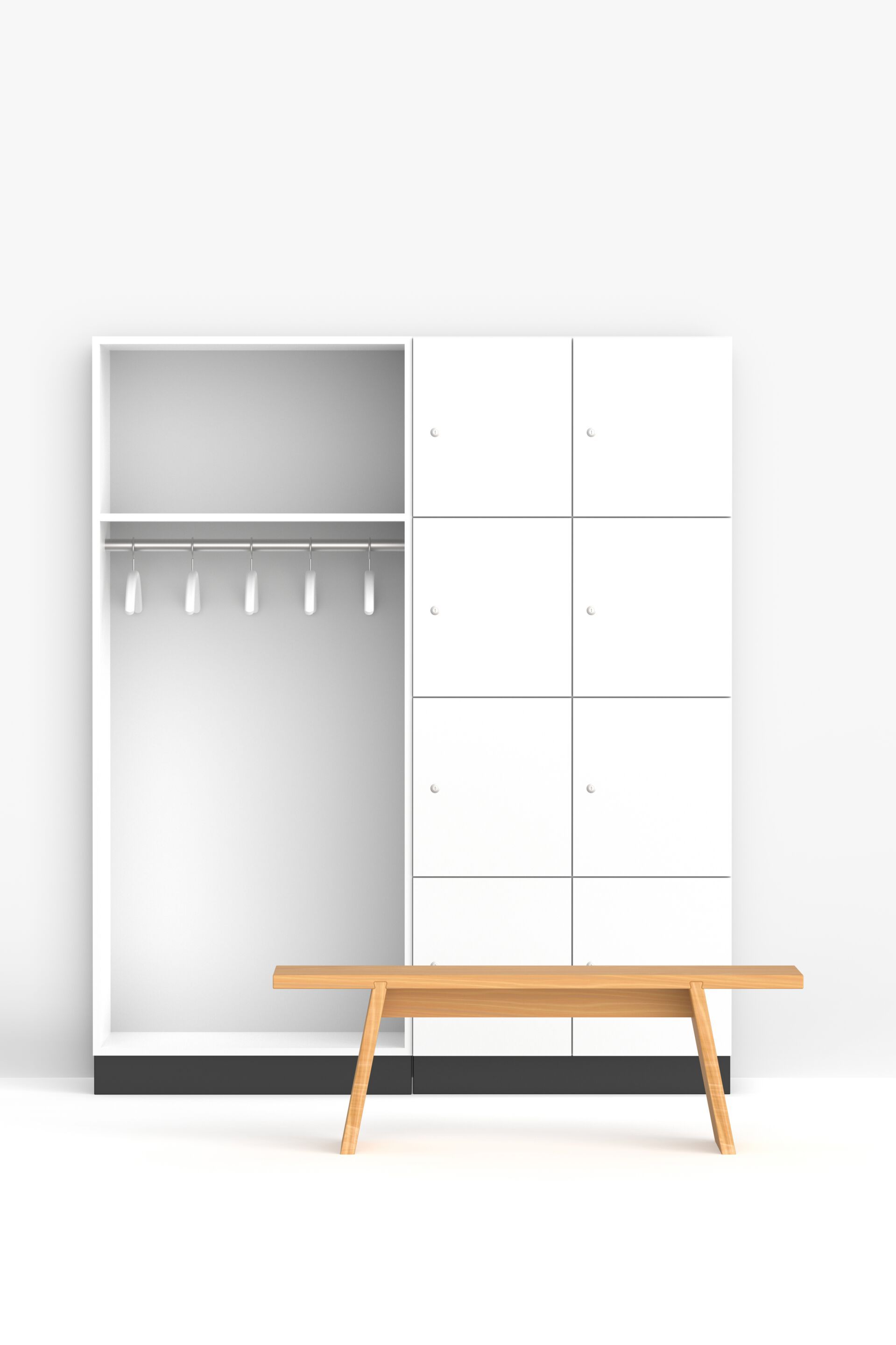 Дубовая скамья FUNCTIONALS Dovetail ARCH-00153310 - Вид №24