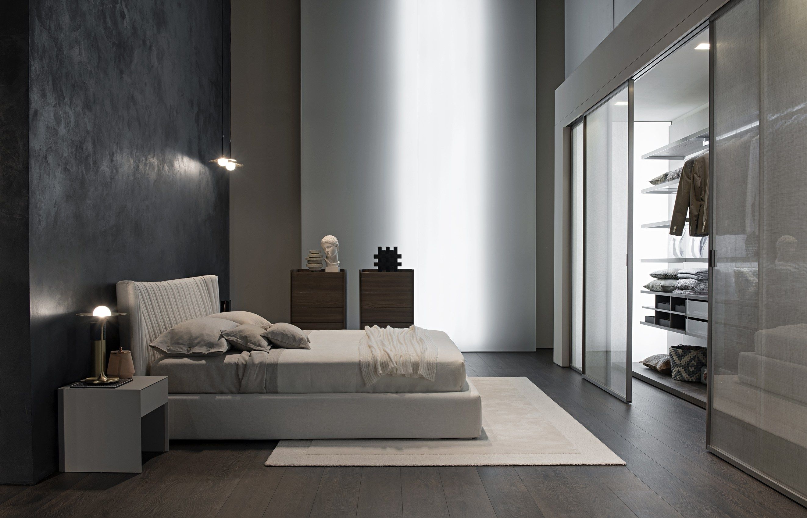 Двуспальная кровать для хранения Désirée divani SHELLON IN ARCH-00115588 - Вид №3