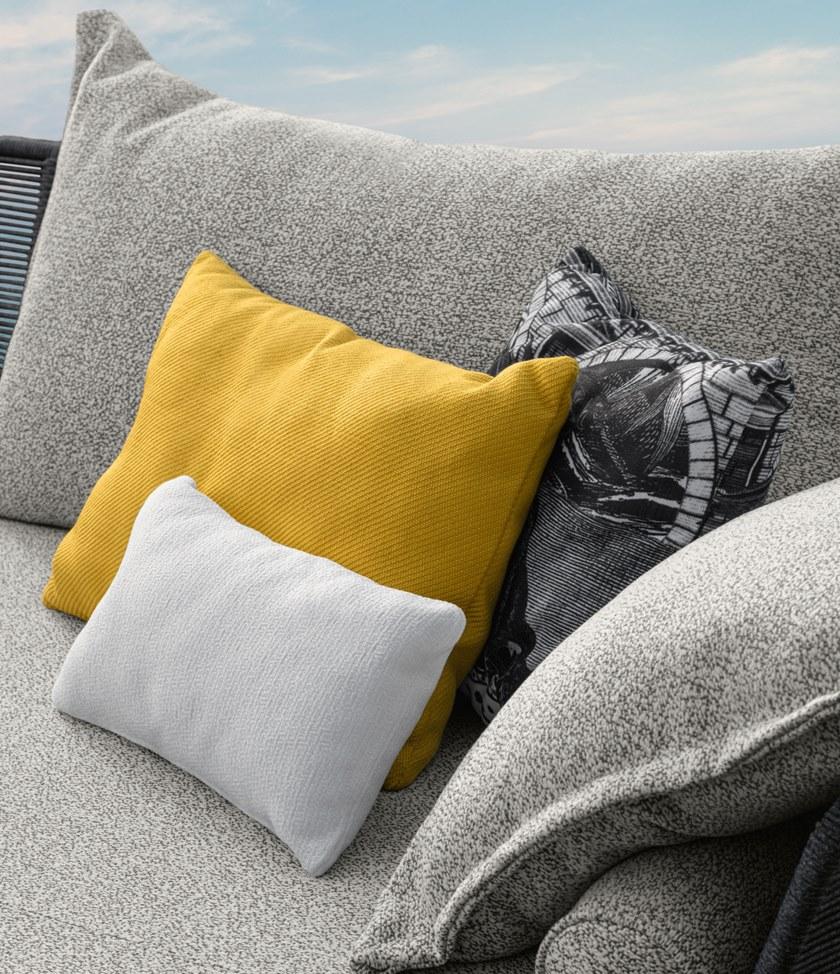 Talenti Садовый диван из ткани с шезлонгом Cruise alu sun-id-1512485 - Вид №3