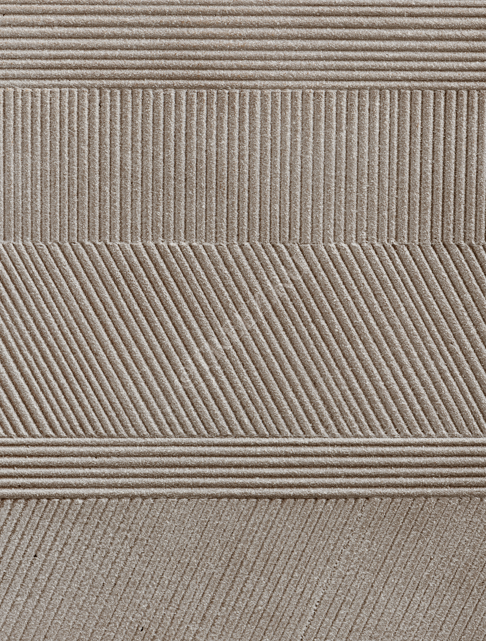 41.1019-0025-LM-60 Кашпо  ERGO - серия Graphics - Низкий прямоугольник - Капучино Цветочная коллекция  - Вид №1