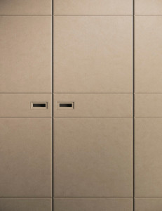 Шкаф из искусственной кожи на заказ