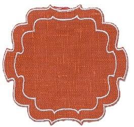 La Gallina Matta Льняная подставка Curly