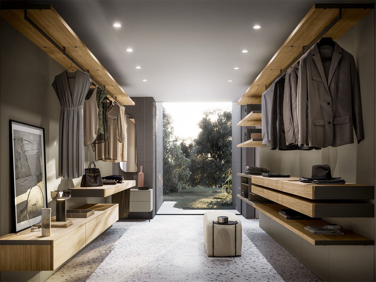 Деревянная секционная гардеробная Santalucia Mobili KOBY ARCH-00074045 - Вид №7