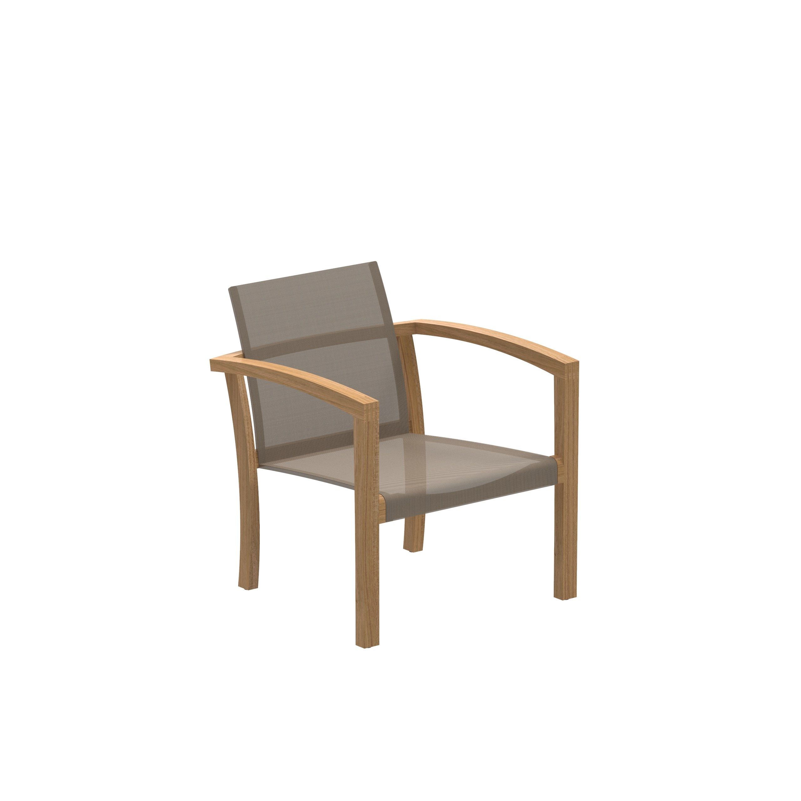 Садовое кресло из тикового дерева с подлокотниками Royal Botania XQI ARCH-00043482 - Вид №3