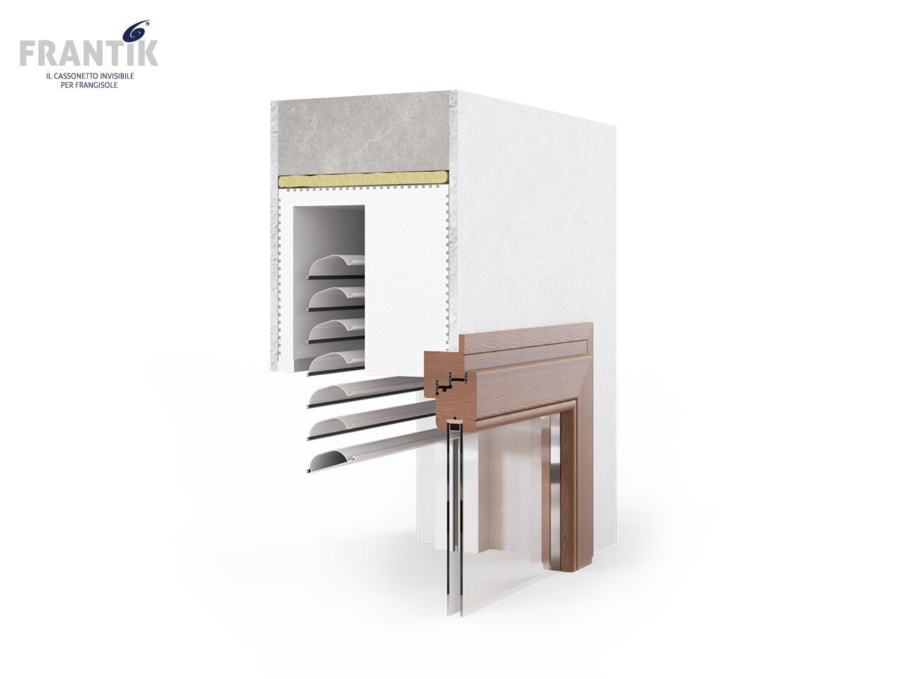 Сборный мусорный контейнер для ограждений Sei System FRANTIK ARCH-00025919