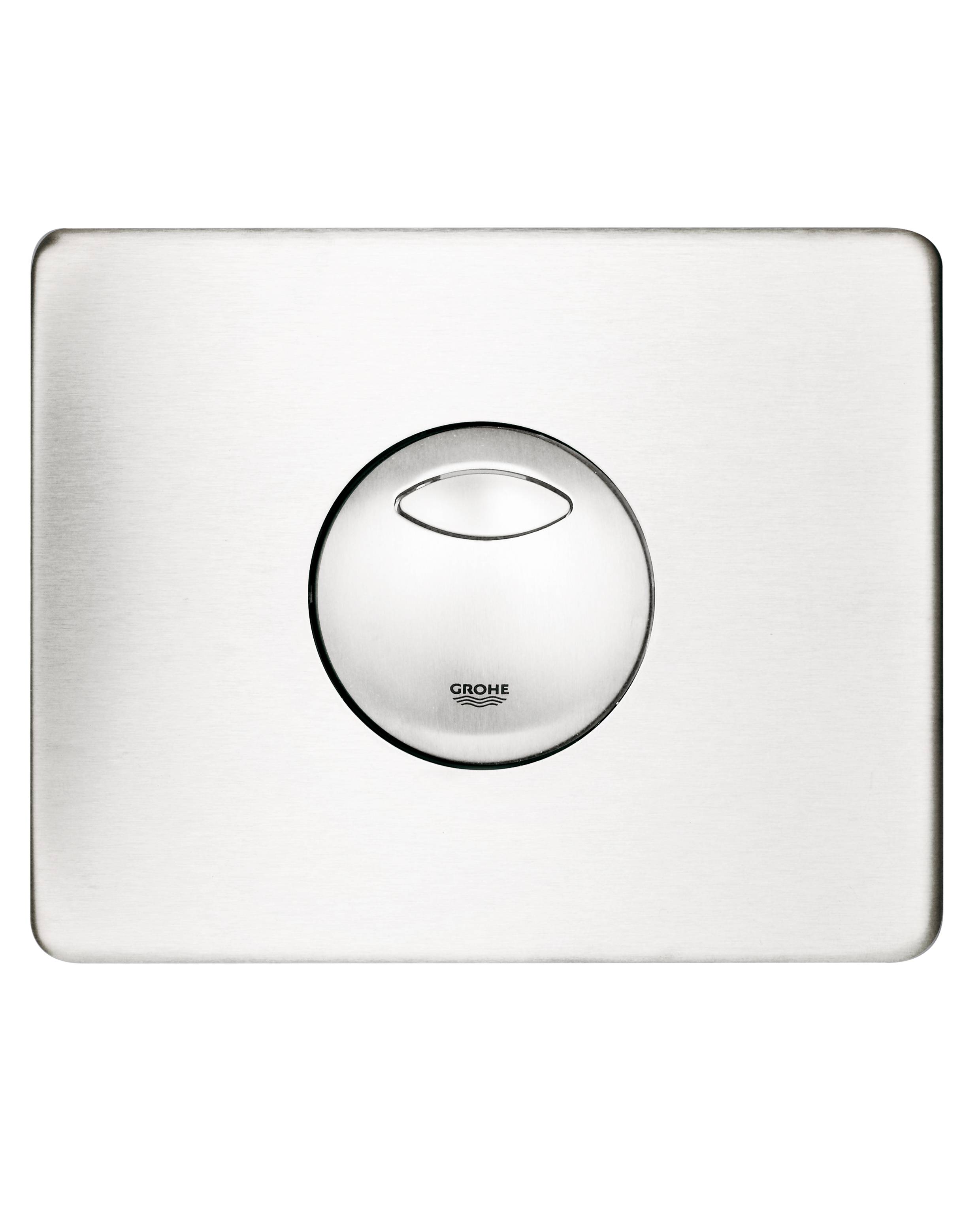 Панель смыва для унитаза GROHE Skate (3 режима смыва), суперсталь (38862SD0) - Вид №1