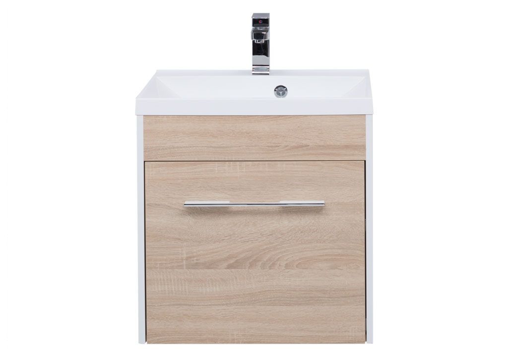 Тумба с раковиной Aquanet Августа 58 дуб сонома 0021002700204117 - Вид №2