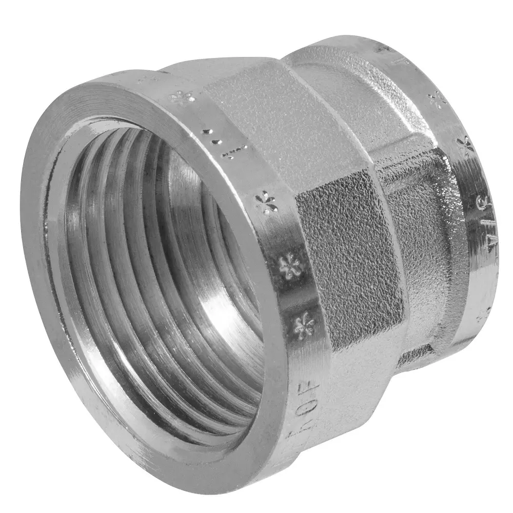 Муфта переходная MPF 1"×3/4" латунная никелированная для водоснабжения 89416010 STLM-1575064 - Вид №1