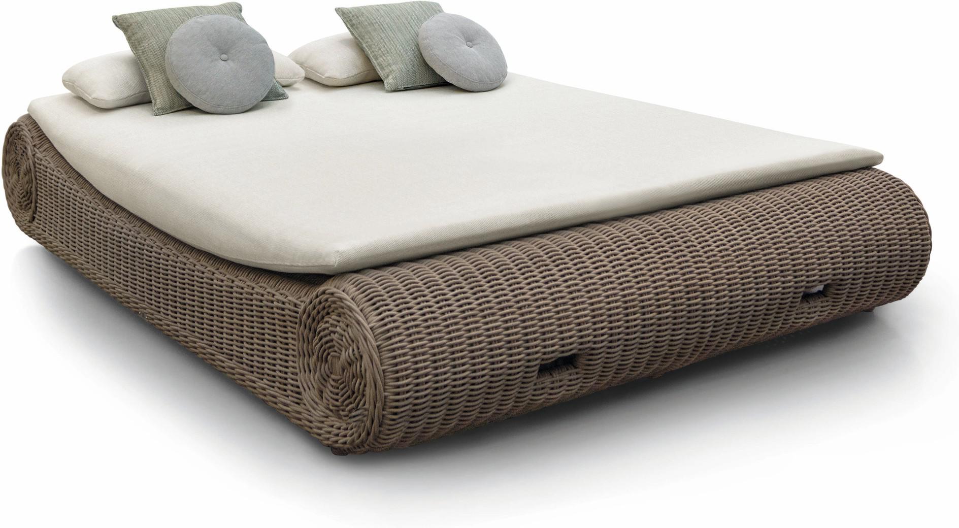 MNST628 Лежак большой шнур 6мм старый серый Manutti River