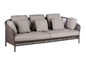 3-местный веревочный садовый диван