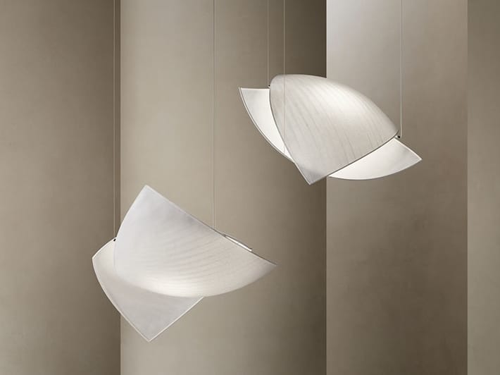Японская бумага ручной работы светодиодный подвесной светильник LedsC4 Voiles ARCH-00036679