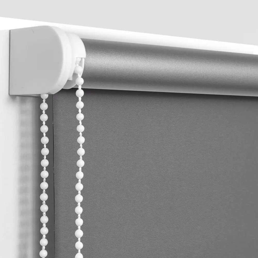 Штора рулонная блэкаут Эскар 50x160 см серая Moon 2 BLACKOUT STLM-2122262 - Вид №1