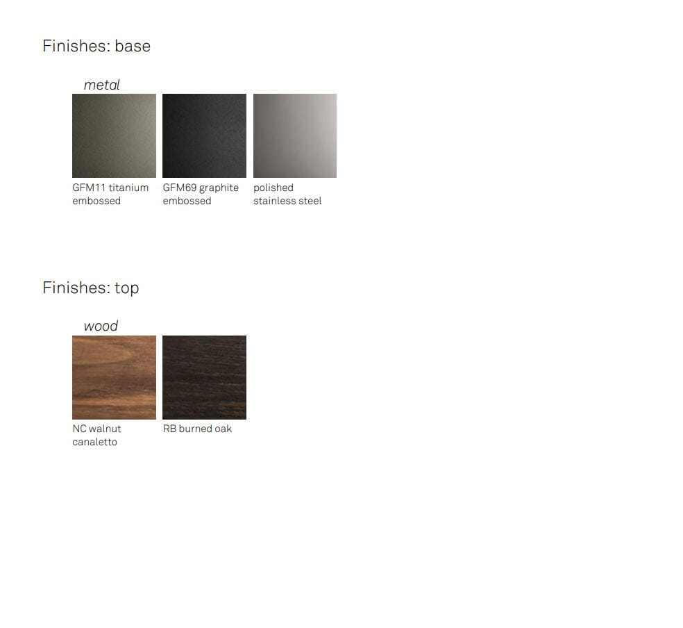 Прямоугольный выдвижной стол из нержавеющей стали и дерева Cattelan italia ELVIS WOOD DRIVE ARCH-00042657 - Вид №4