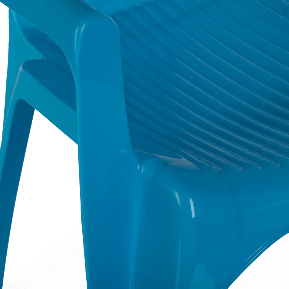 Santreyd: Голубое садовое кресло из полипропилена со спинкой и подлокотниками 86523590 STLM-0069657 - Вид №3