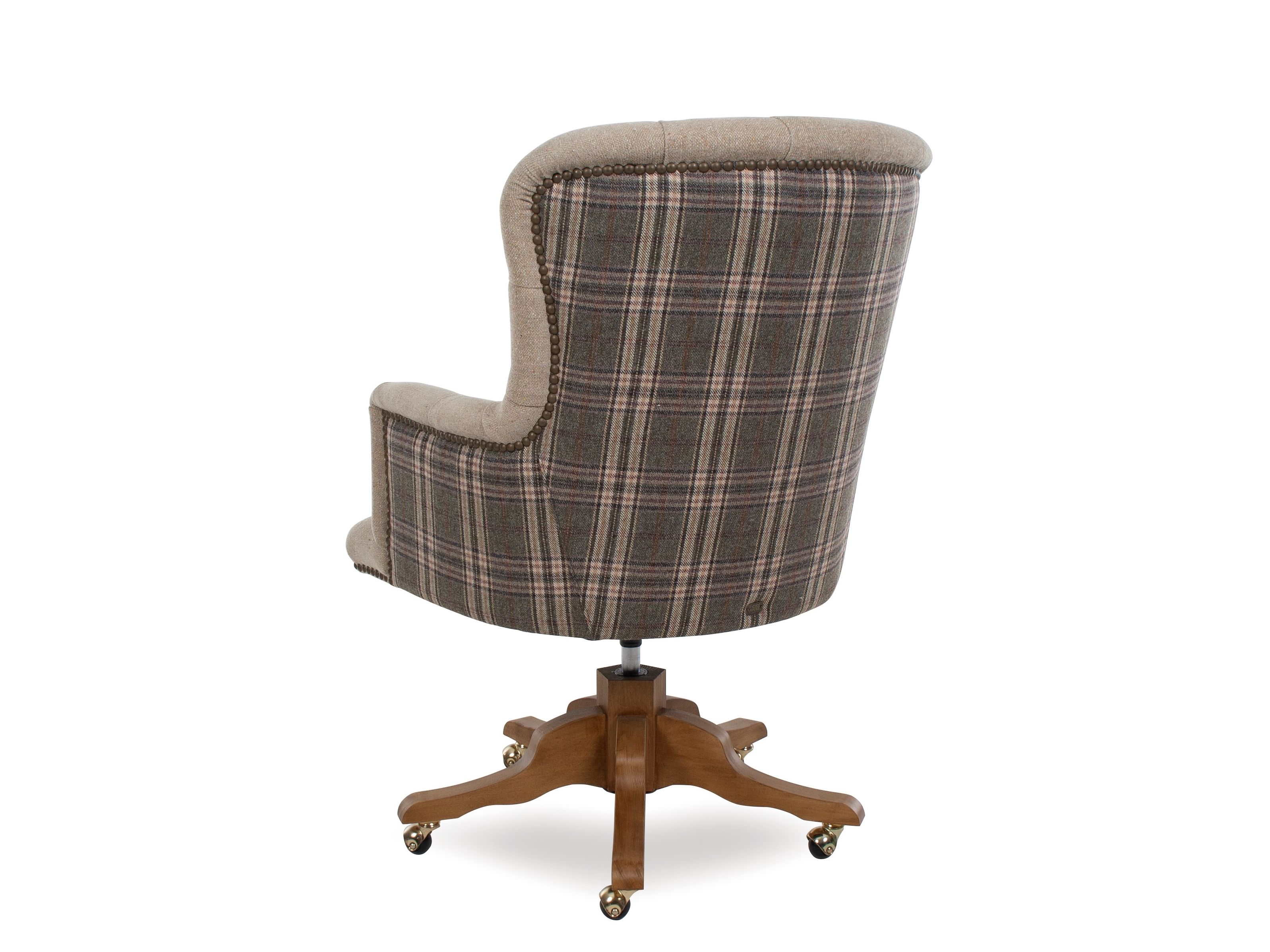 Регулируемое по высоте вращающееся офисное кресло из велюра с подлокотниками CREARTE COLLECTIONS Capital Origins ARCH-00149291 - Вид №5