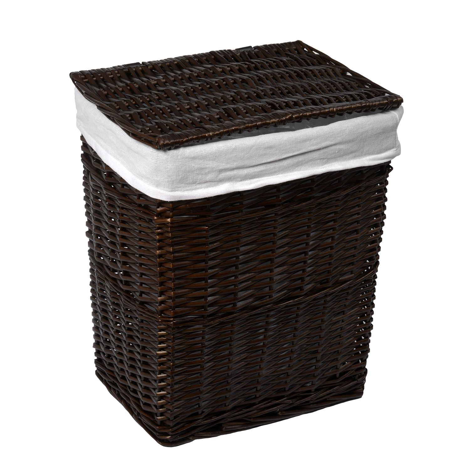 WB-130-M Isar Плетеная корзина для белья с крышкой WasserKRAFT  - Вид №7