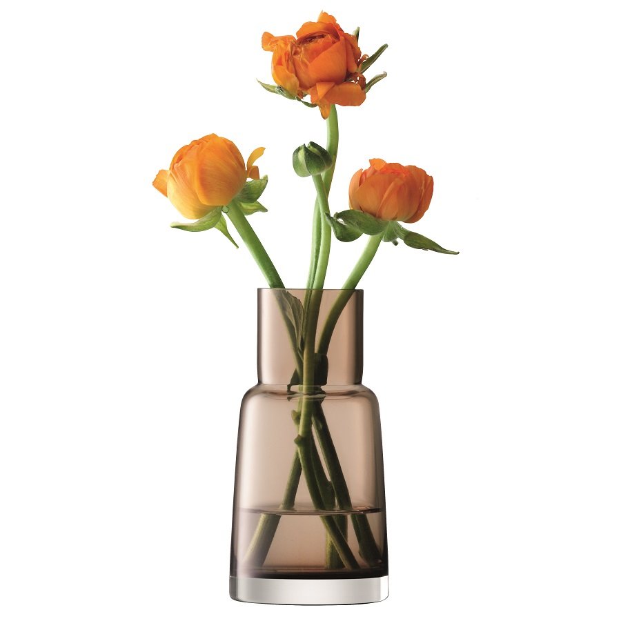 Набор из 3 мини-ваз разноцветный Chimney LSA INTERNATIONAL - 253442 Бежевый;зеленый;коричневый  - Вид №9