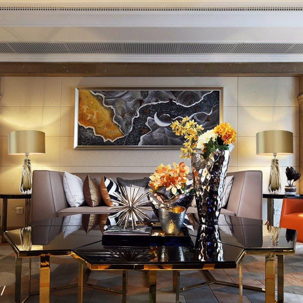 Настольная лампа 66х43см зеленая Crystal BRTL3020 DELIGHT COLLECTION  00-3882441 Зеленый;прозрачный  - Вид №6